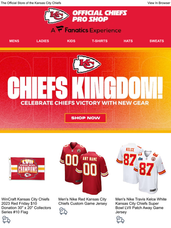 kansas city chiefs official pro shop photos