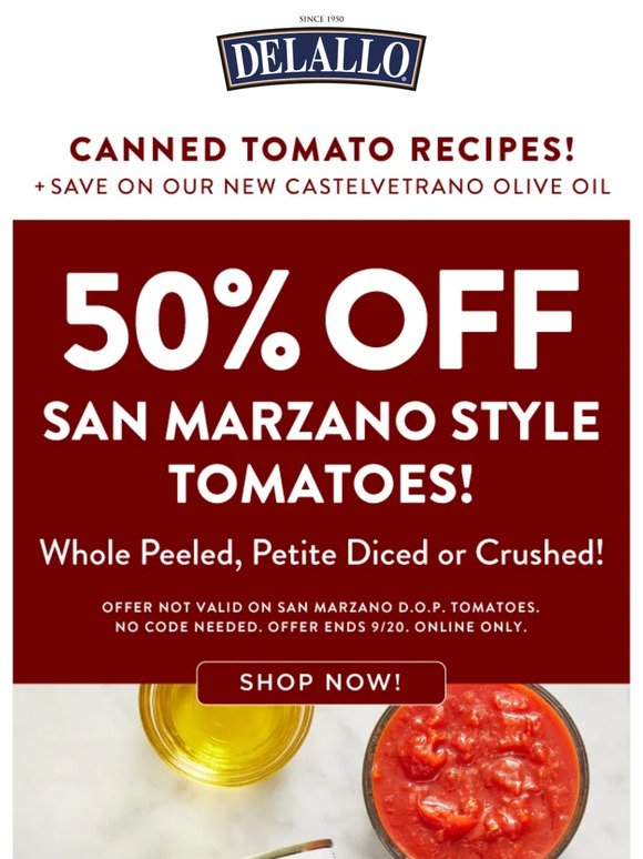 This sale is a BIG DEAL! 🍅