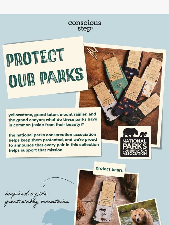 NEW: Pairs that Protect National Parks!