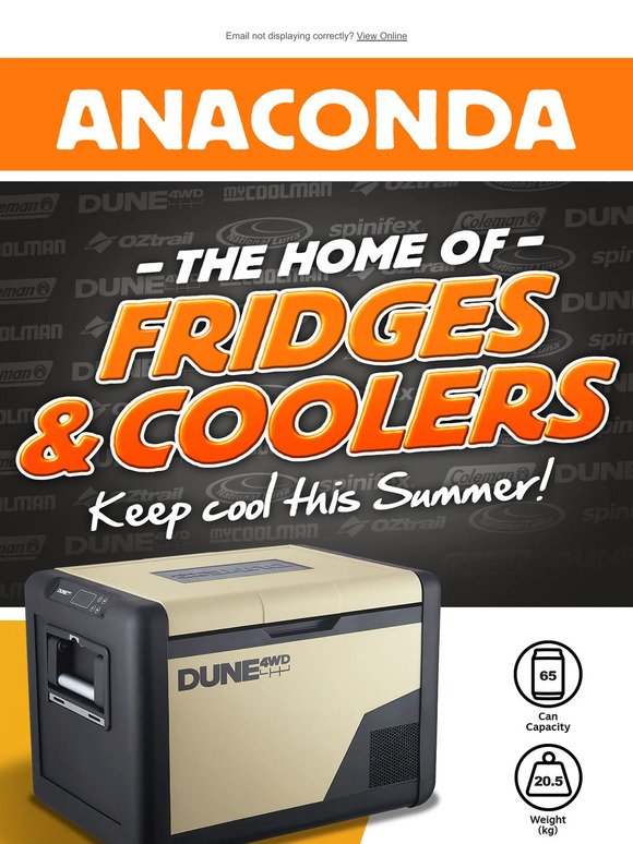 THE HOME OF FRIDGES & COOLERS