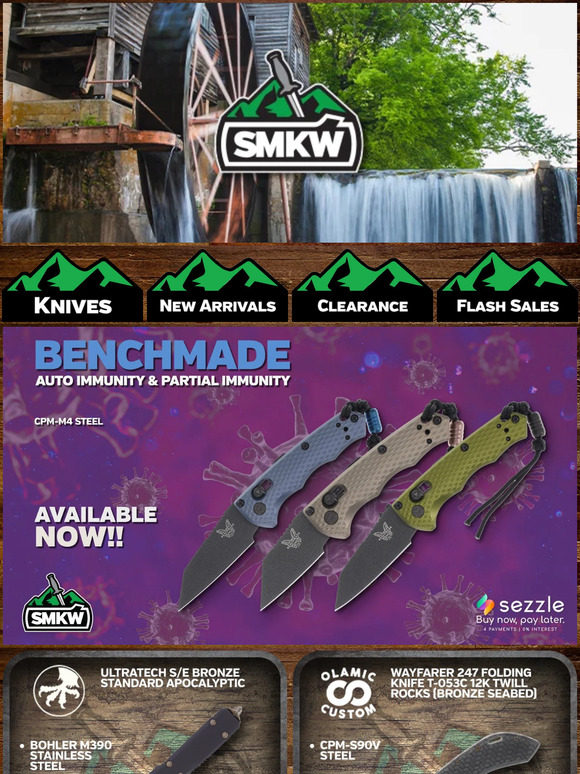 Smoky Mountain Knife Works SundayFunday SMKW Milled