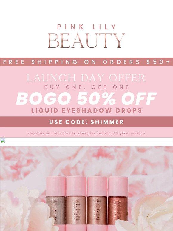 Introducing: Radiant Bloom Eyeshadow Drops! 💗