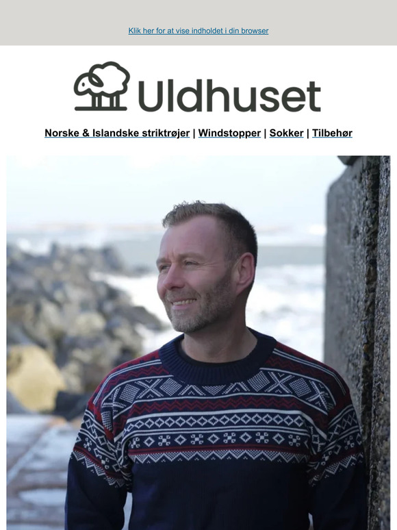 Uldhuset.dk (DK): Merino uld sweater - Perfekt til sensommeren | Milled