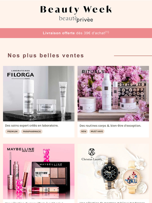 Filorga, Rituals, Maybelline New York : le meilleur de la semaine ✨