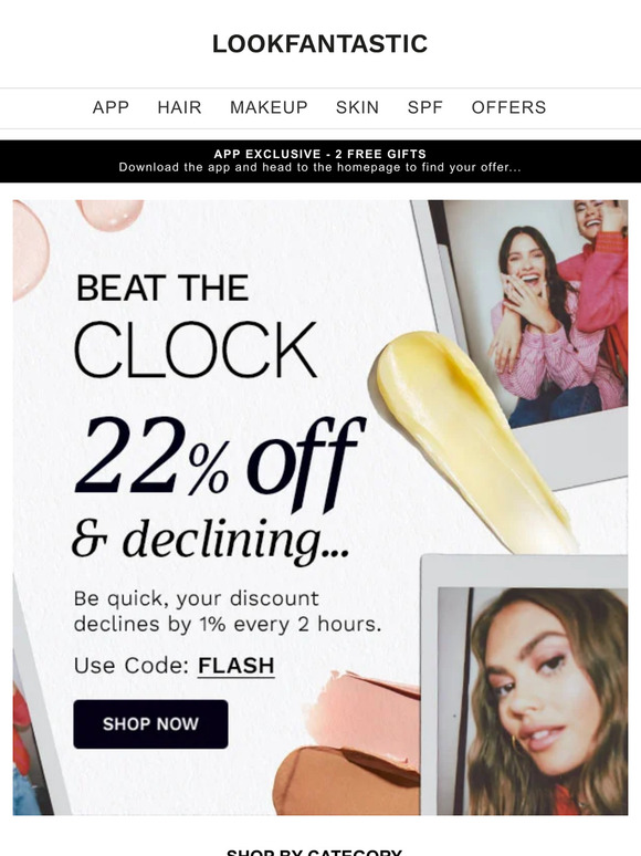 Your Time Starts NOW! 22% Off & Declining 🏃‍♂️
