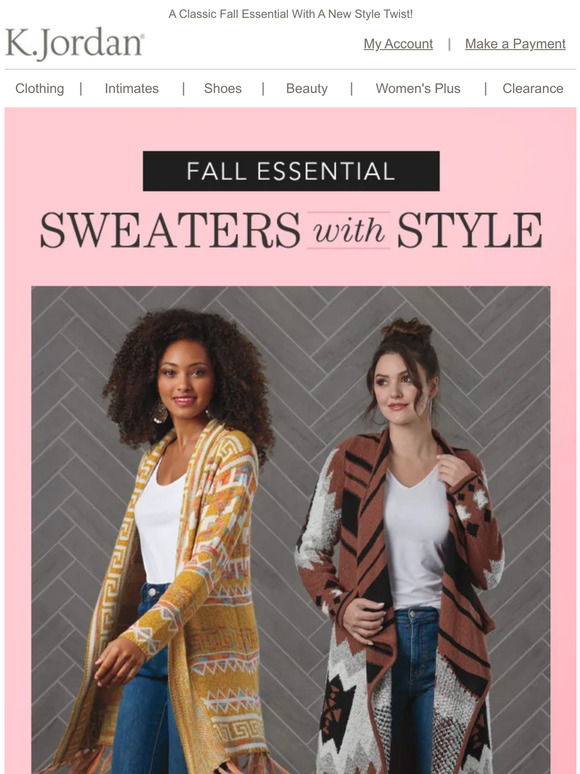 Make A Statement With Stand-Out Sweaters