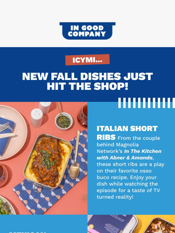 Shop our newest fall dishes! ✈️ 🌎