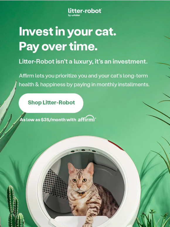 Litter robot clearance affirm