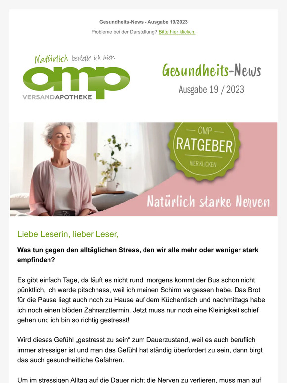 Natürlich starke Nerven
