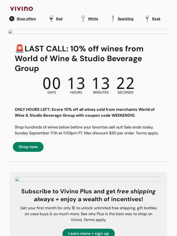 🚨QUICK! Last day for 10% off