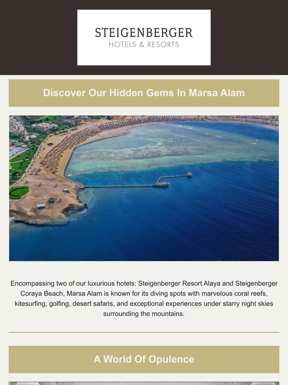Discover Our Hidden Gems In Marsa Alam