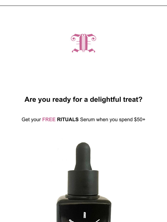 🌸 FREE RITUALS SERUM!!! 🌸