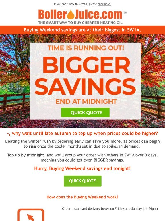 ⏰ Hurry, extra savings end at midnight!