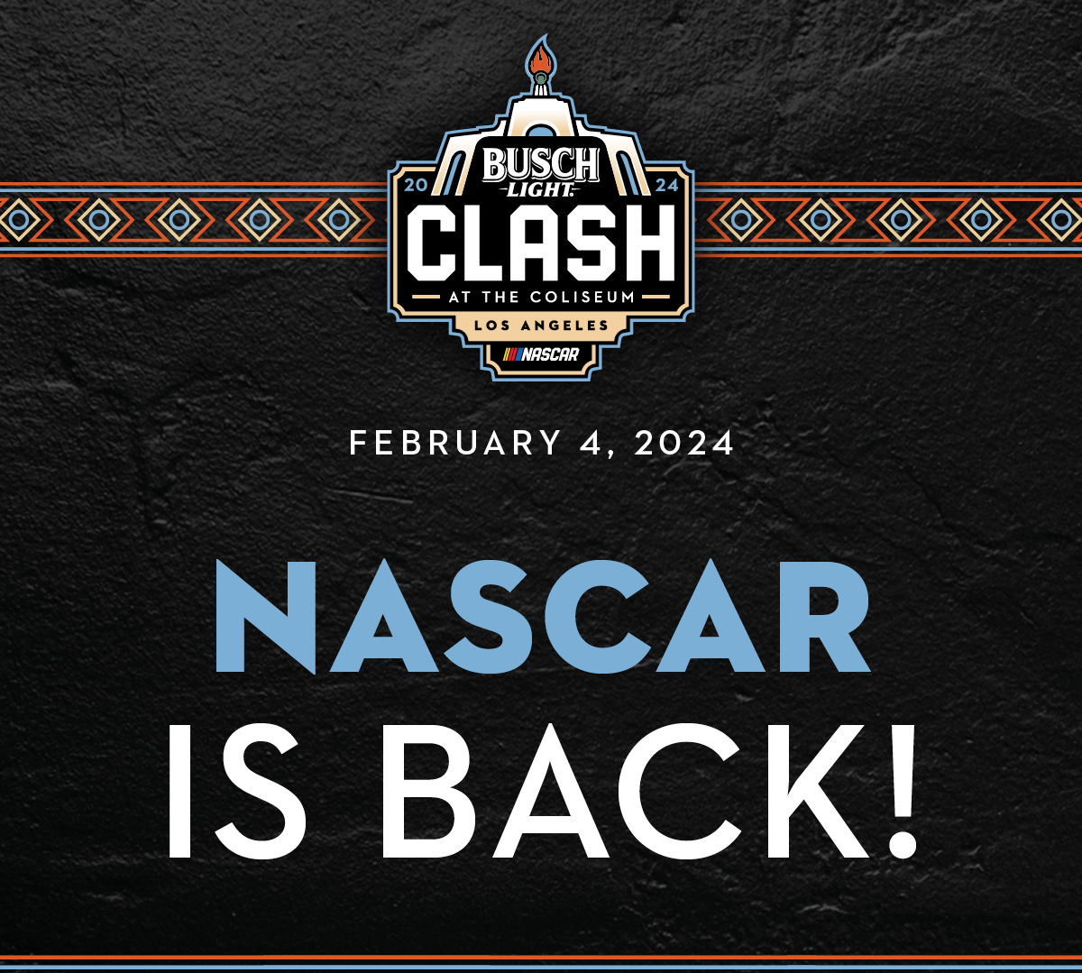 Superstore NASCAR is back at the LA Coliseum February 4