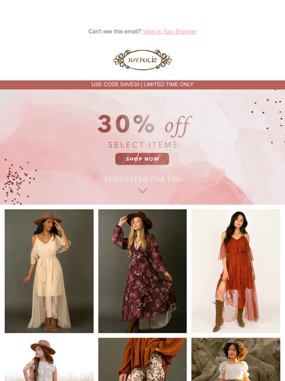 Hey —! Save 30% 😍