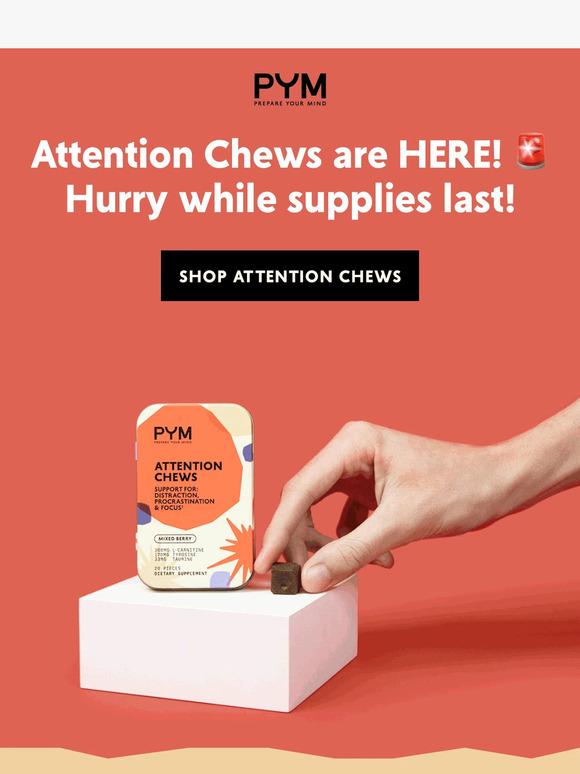 🚨 Attention Chews are HERE! 🚨