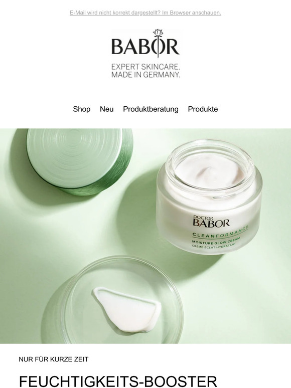 Sichere Dir unsere Moisture Glow Cream (15ml) als Geschenk