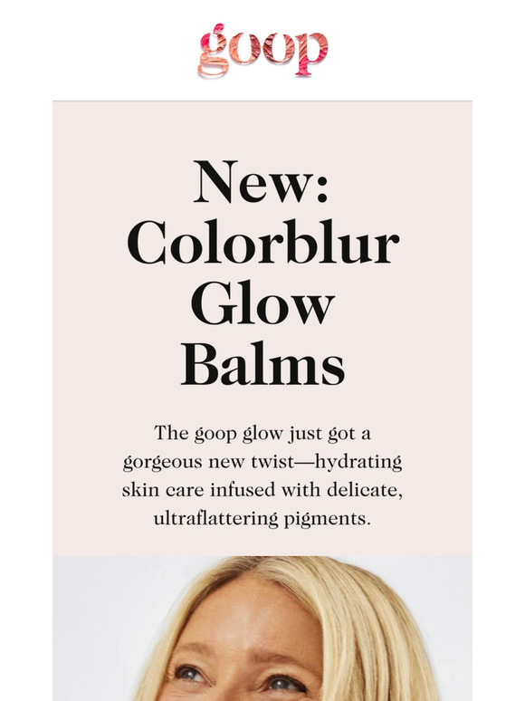 new Colorblur Glow Balms
