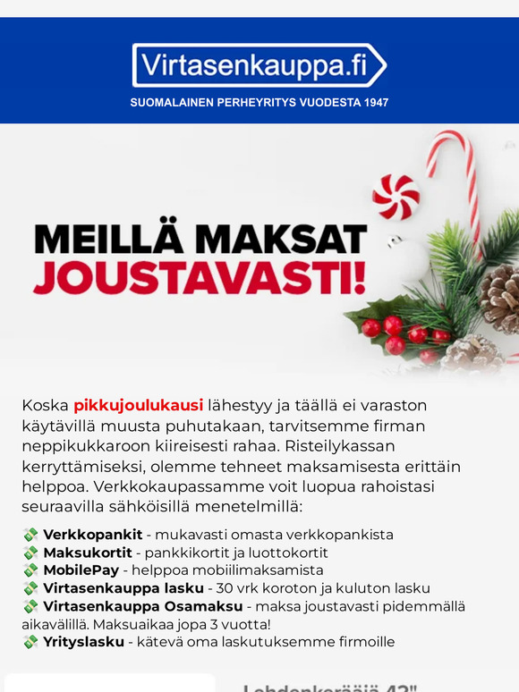 Ongelmia pikkujoulujen kanssa 🎅