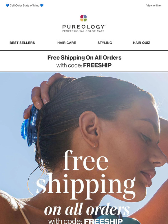 Today + Tomorrow – FREE Shipping With All Orders