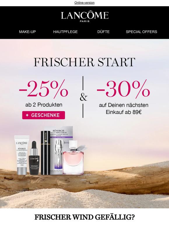 🍃NEU: Doppel-Rabatt bis zu -30% & 5 Geschenke für einen FRISCHEN START! 🍃