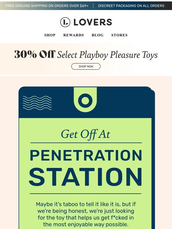 Next Stop, Penetration Station 🚃