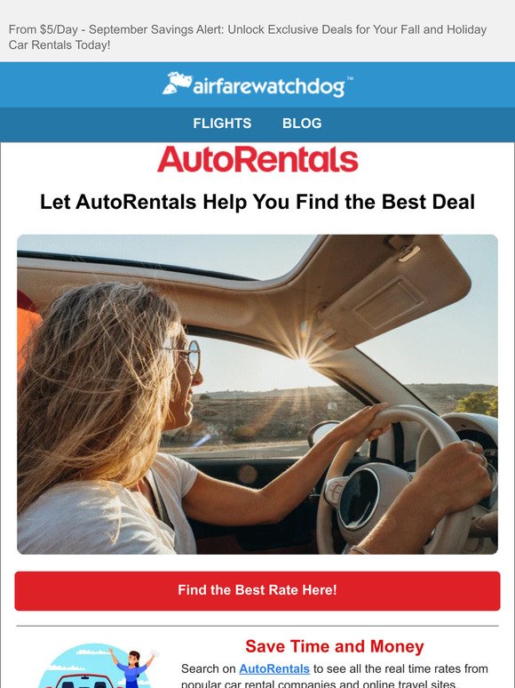Discover Unbeatable Car Rental Deals from $5/Day - We're Here to Help!