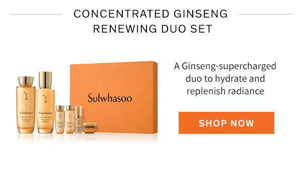 Concentrated Ginseng Renewing Duo Set