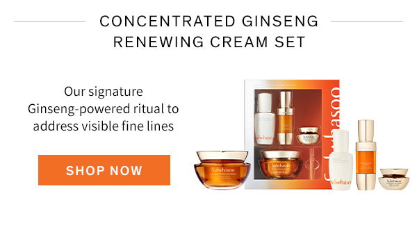 Concentrated Ginseng Renewing Cream Set