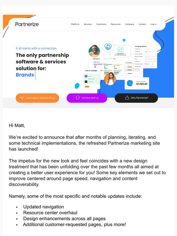 A Brand New Look for Partnerize.com: Take a Peek!