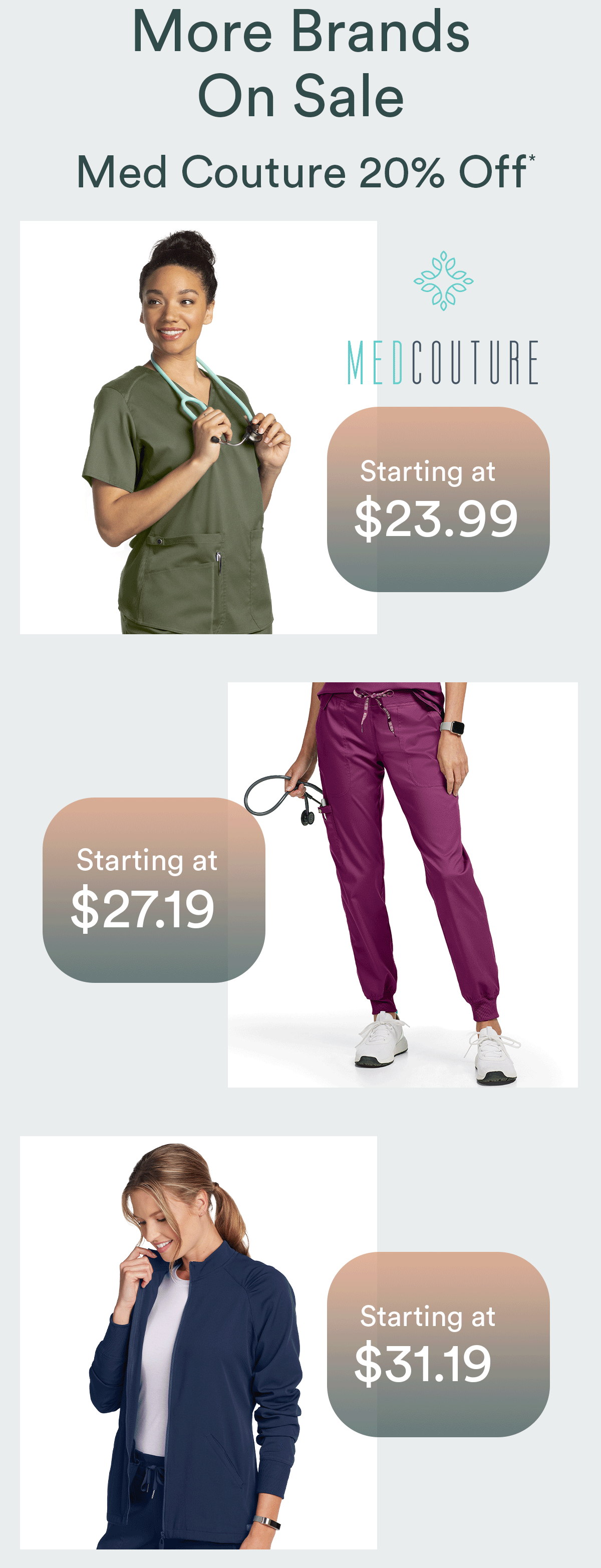 Scrubs&Beyond Temperatures are Dropping & So Are These Prices! Milled