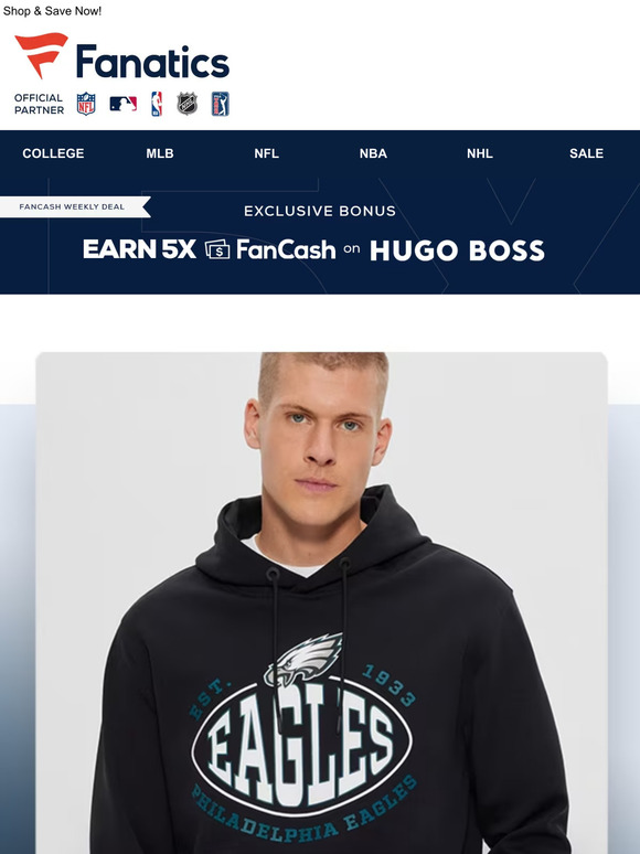 NEW: Boss x Eagles Collection >>