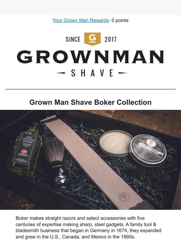 Most Trusted For The Closest Shave: Boker Straight Razor