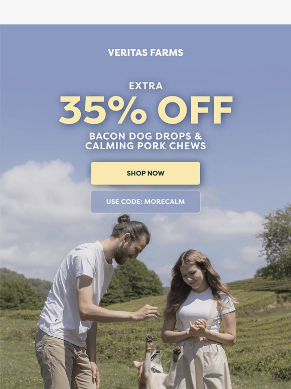 EXTRA 35% OFF NEW Dog CBD 🐶