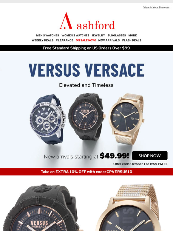 Luxury for Less: VERSUS VERSACE
