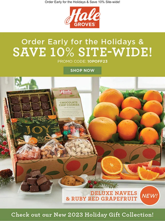 Hale Groves Check out our New 2023 Holiday Gift Collection & Save