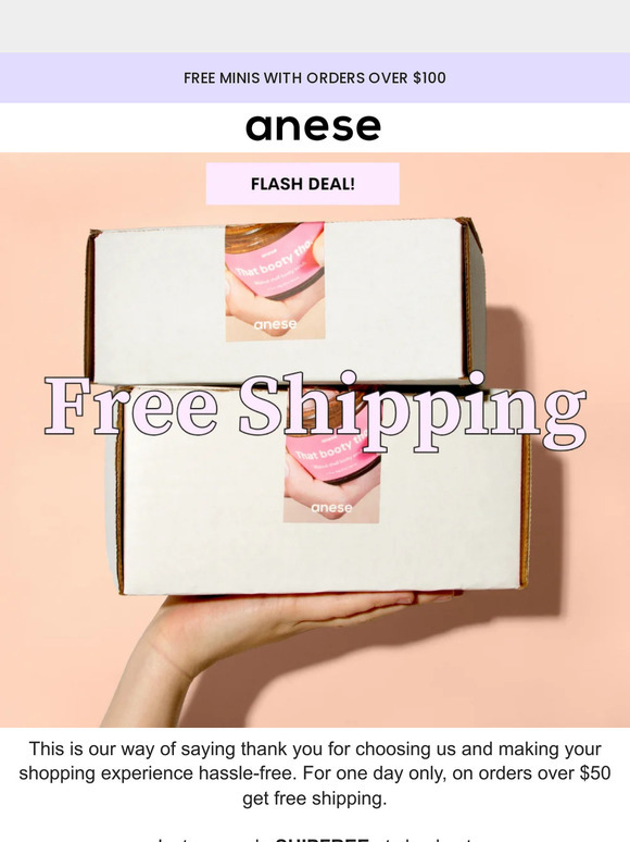 Flash ✨ Free Shipping!
