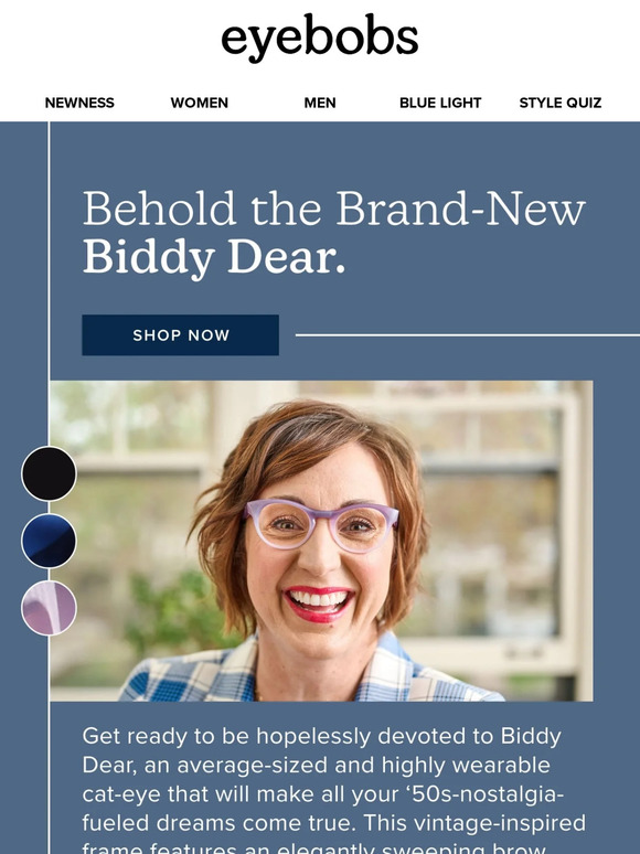 eyebobs eyewear A hearty to our NEW Biddy Dear frames👋 Milled