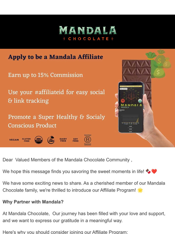 💸 Join Our NEW Affiliate Program and Earn While You Indulge 🍫✨