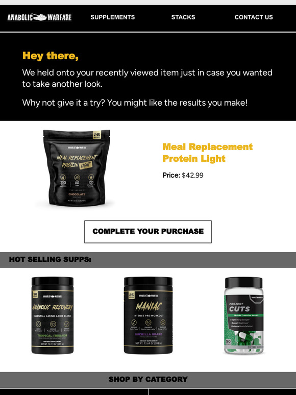 We saw you made some great choices!