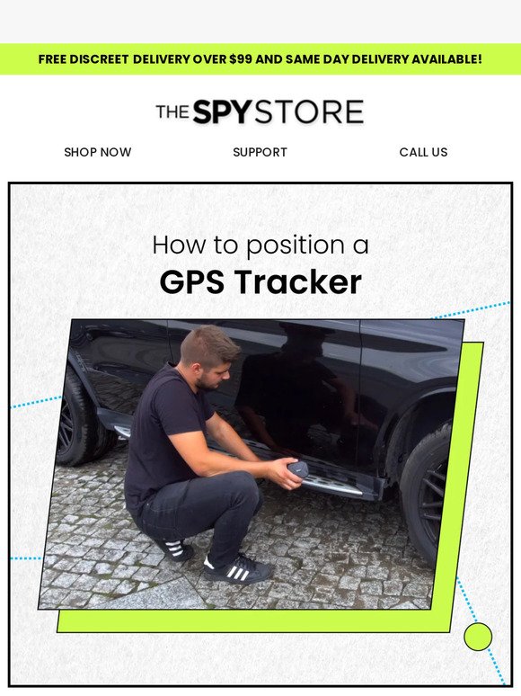 🚗The best spots to position a GPS Tracker...