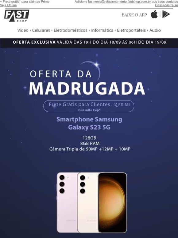 Smartphones e Tablets Samsung com até 45% OFF. Aproveite!😱