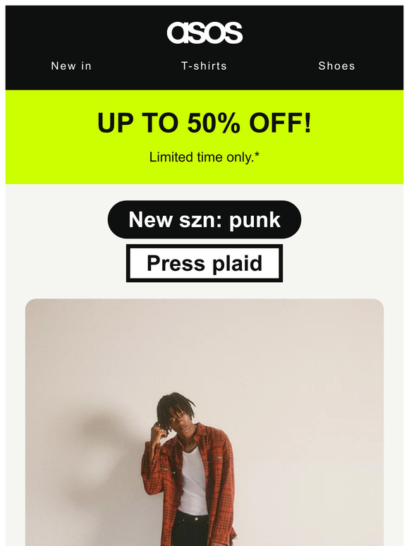 Up to 50% off for the sznl shift 🌥