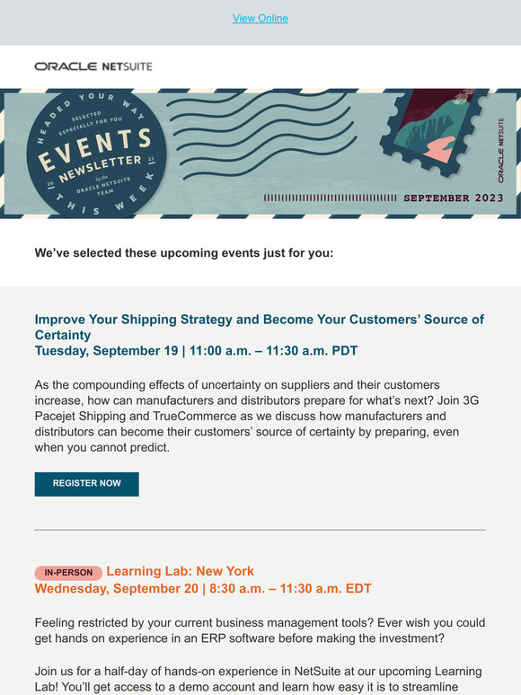 NetSuite This Week NetSuite’s Learning Lab is in New York City Milled
