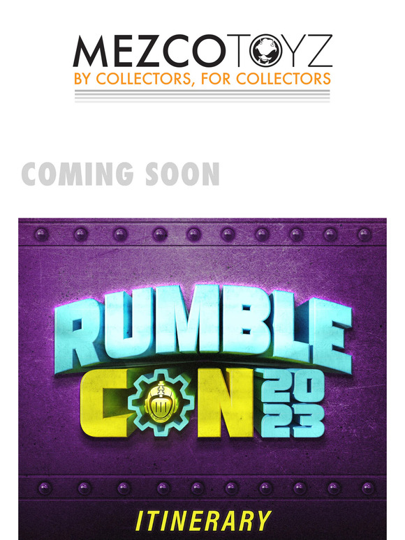 Don't forget Rumble Con 2023 is this week! 🔩💥