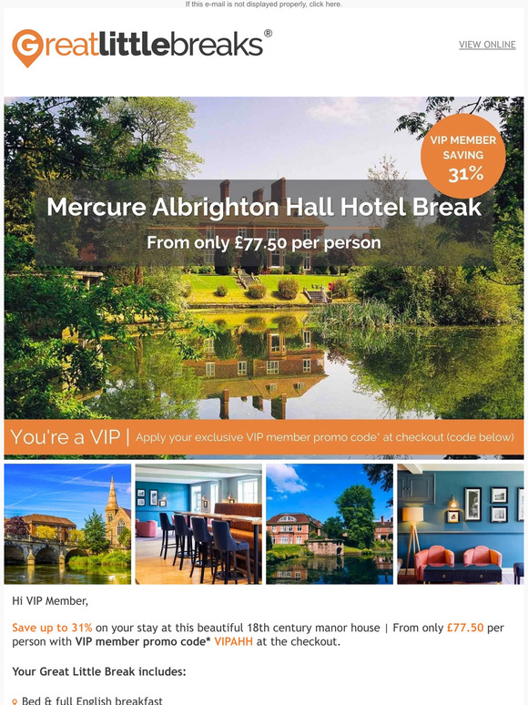 Save 31% on a beautiful 18th-century manor house break