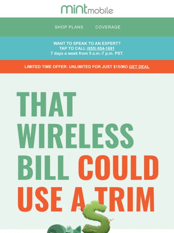 It’s about time you pruned your wireless bill