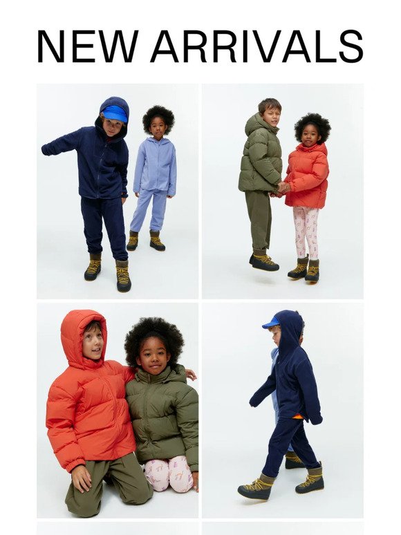 New arrivals – Jackets and fleece sets