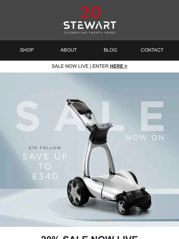 Save Up To £340 On The X10 Follow