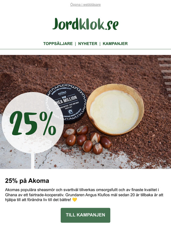 Handgjord hudvård från Afrika